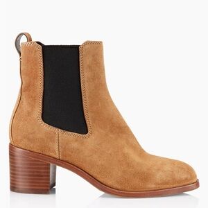 Rag & Bone Hazel Suede Chelsea Boat - Size 7 1/2